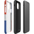 Dominican Republic Flag Distressed iPhone 11 Impact Case